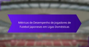 Métricas de Desempenho de Jogadores de Futebol Japoneses em Ligas Domésticas