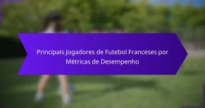Principais Jogadores de Futebol Franceses por Métricas de Desempenho